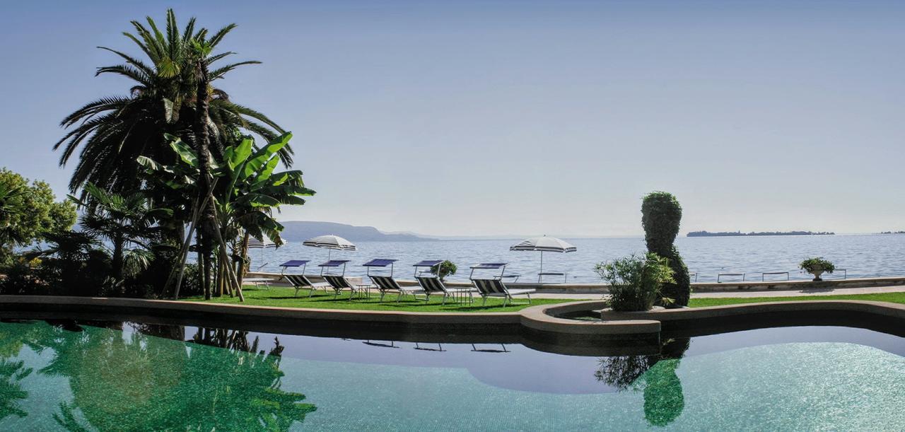 Hotel Monte Baldo E Villa Acquarone 加尔多内-里维耶拉 外观 照片